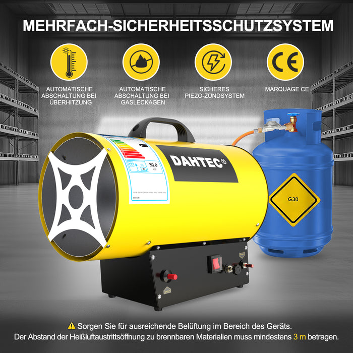 DAHTEC BGA1401 30 kW regelbar (18–30 kW) Detail