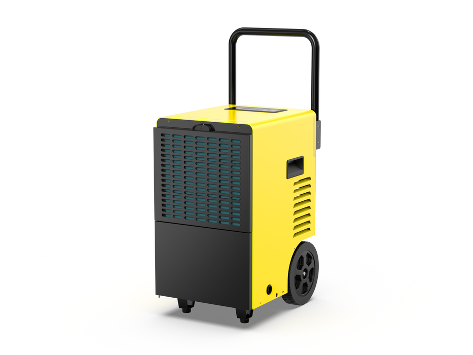 DAHTEC Construction Dryer Dehumidifier (max. 30 L/Day), with 7L Large Tank and Drain, Suitable for Basements and Rooms up to 90 m²/230 m³