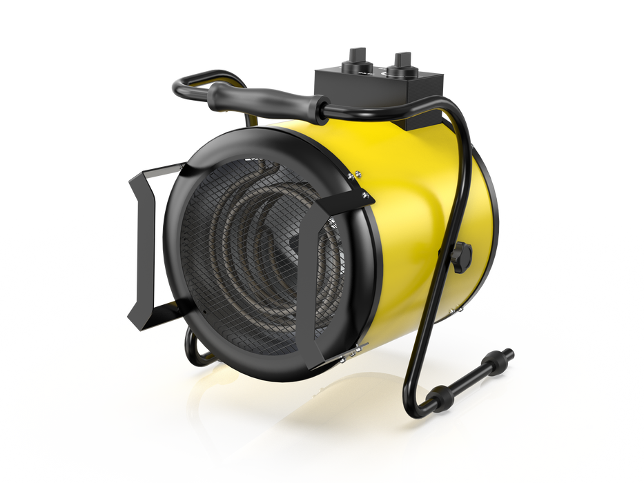DAHTEC Portable 9KW High Power Industrial Heater Electric Fan Heaters for Planting Greenhouse Workshop Heating Home