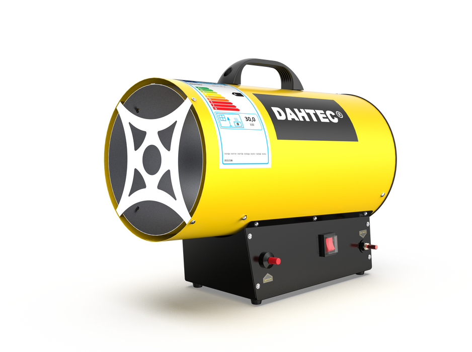 DAHTEC Hot Sale 30KW LPG/Gas Air Heater Indoor  Room Industrial Propane Natural Gas Heaters