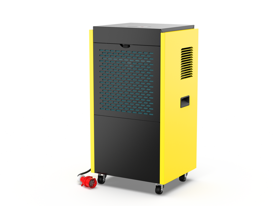 DAHTEC Building Dryer Dehumidifier Cellar 30 L/Day - Area 90 m²/230 m³ - 24 Hr Timer Indoor Drying Device with 7 L Large Water Container for Large Rooms