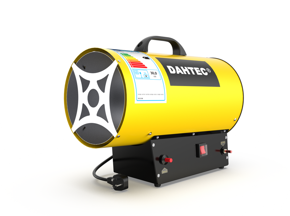 DAHTEC Hot Sale 30KW LPG/Gas Air Heater Indoor  Room Industrial Propane Natural Gas Heaters
