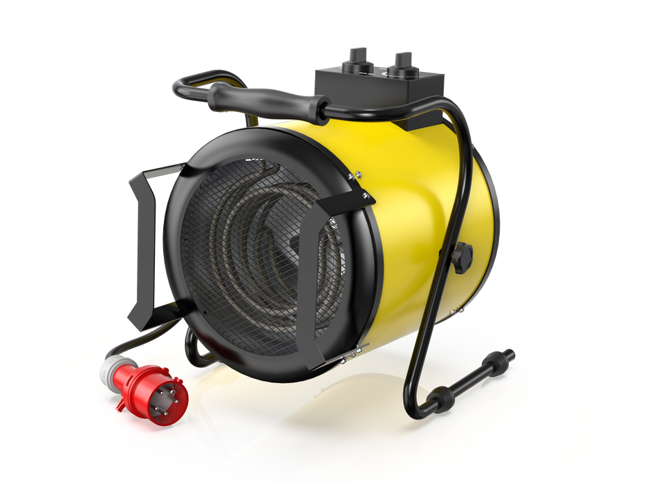 DAHTEC Portable 9KW High Power Industrial Heater Electric Fan Heaters for Planting Greenhouse Workshop Heating Home