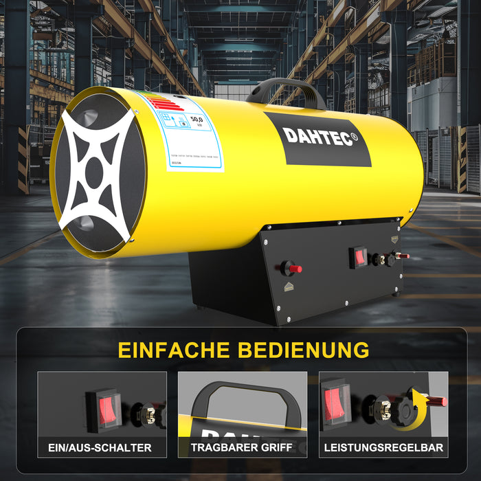 DAHTEC BGA1401 50 kW regelbar (30–50 kW) Detail