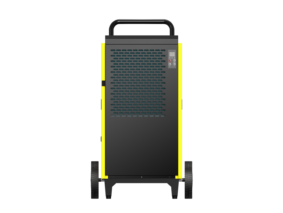 DAHTEC Construction Dryer Dehumidifier (max. 70 L/Day), with Built-in Pump and Drain, Suitable for Basements and Rooms up to 200 m²/500 m³