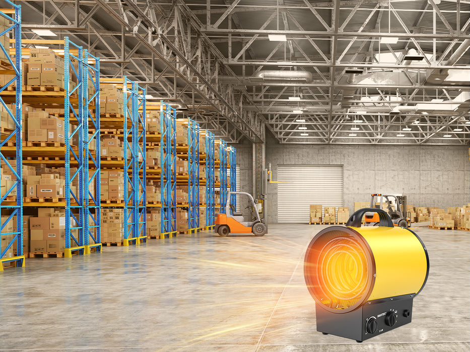 DAHTEC High Quality 5000W Commercial Room Drying PTC Heater Electric Heating Indoor Ceramic Adjustable Garage Air Heater