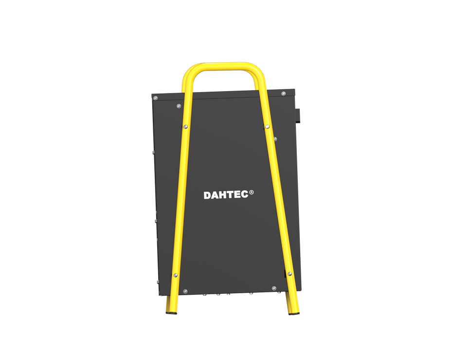 DAHTEC industrial thermofan 9 kw - electric radiator - low consumption - thermostat and protection against overheating - for house, greenhouse or construction site