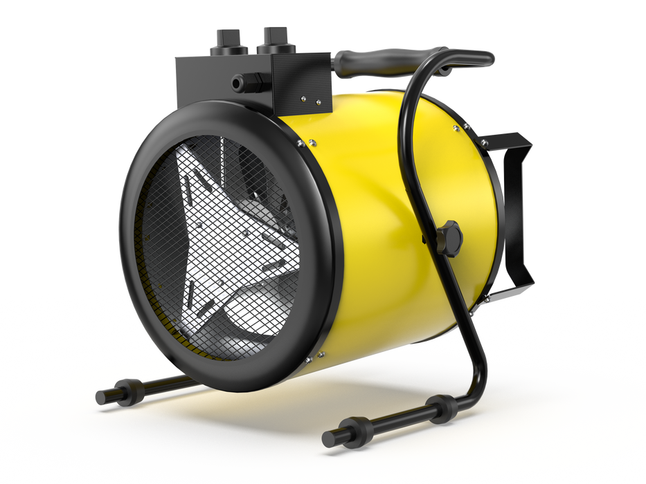DAHTEC Portable 9KW High Power Industrial Heater Electric Fan Heaters for Planting Greenhouse Workshop Heating Home