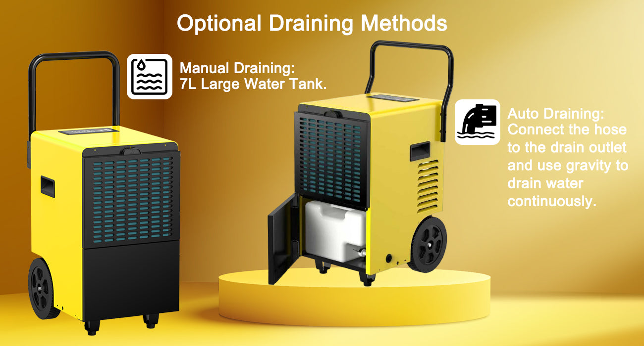 A+ Optional Draining Methods - Manual & Auto