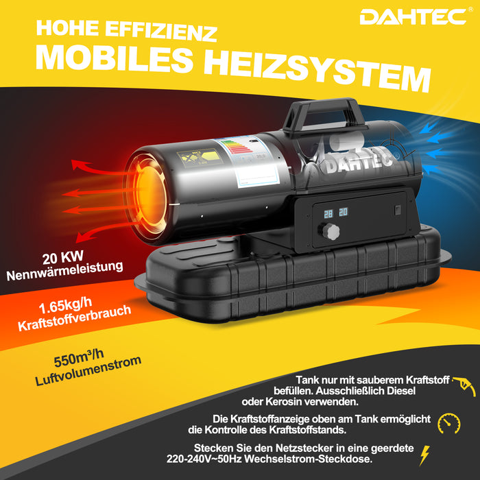 DAHTEC BGO1601 20 kW Detail