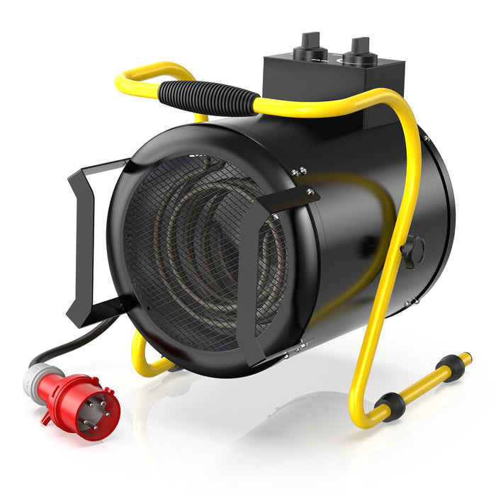 DAHTEC BG-C5 5000W Elektroheizlüfter – Industrie-Heizgerät mit Thermostat & 3 Stufen