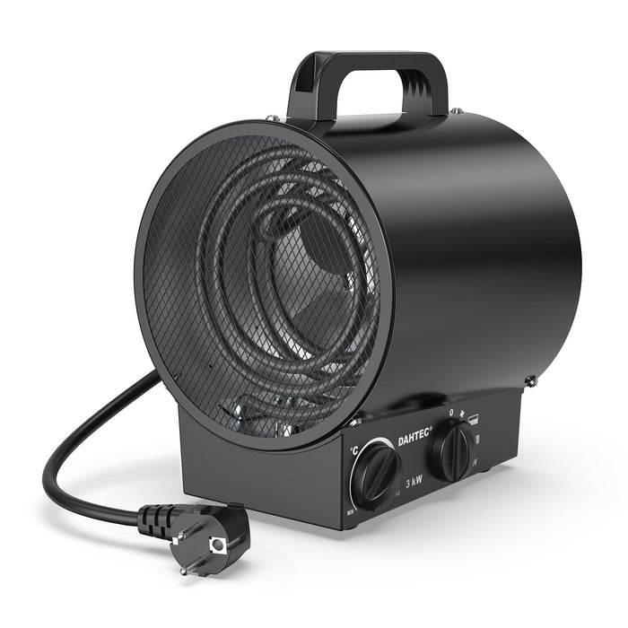 DAHTEC BGP1308-03 Elektroheizlüfter in Schwarz