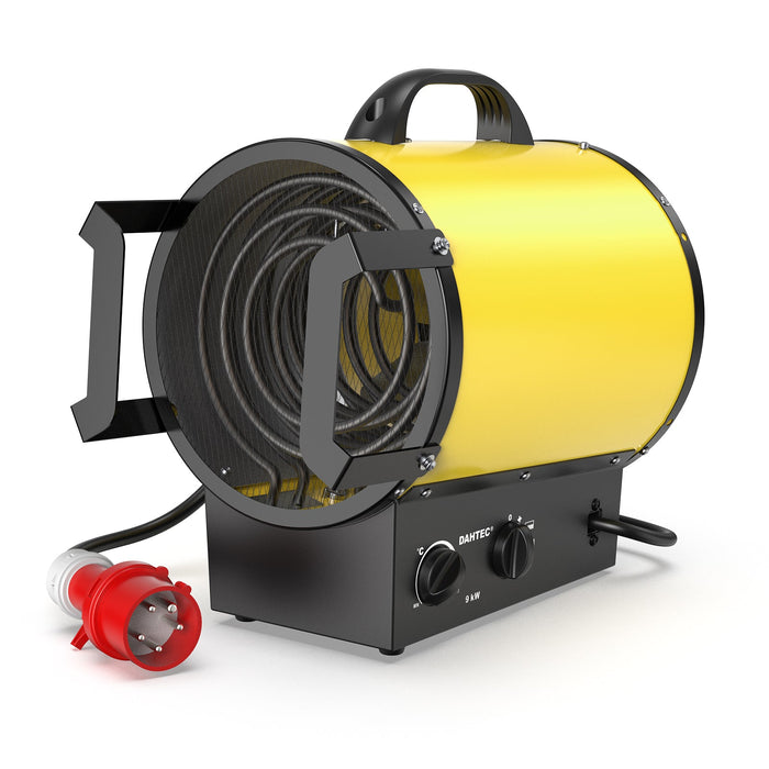 DAHTEC BGP1308-09 Elektroheizlüfter in Gelb