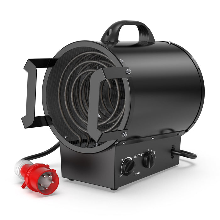 DAHTEC BGP1308-09 Elektroheizlüfter in Schwarz