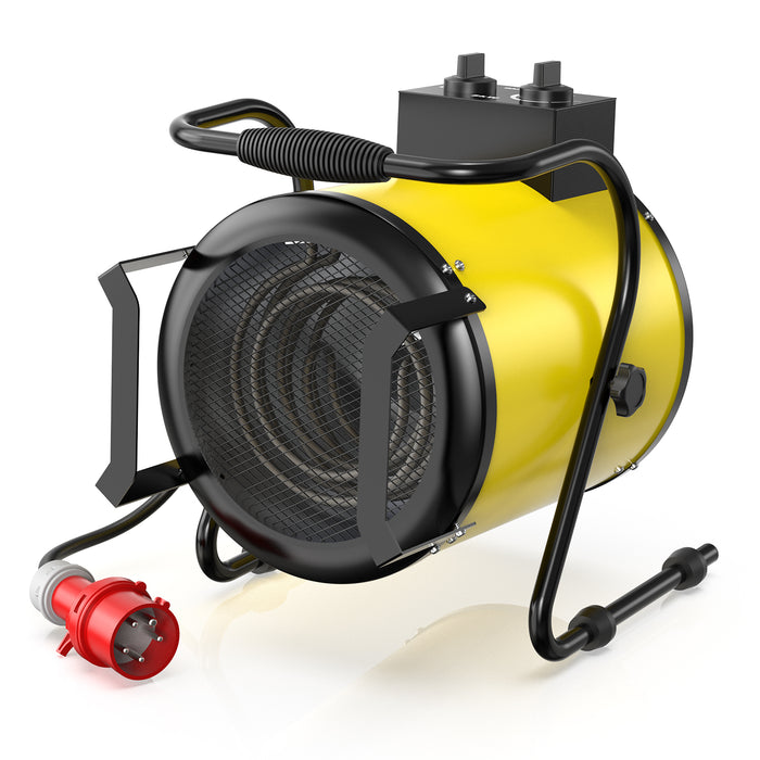DAHTEC BG-C5 5000W Elektroheizlüfter – Industrie-Heizgerät mit Thermostat & 3 Stufen