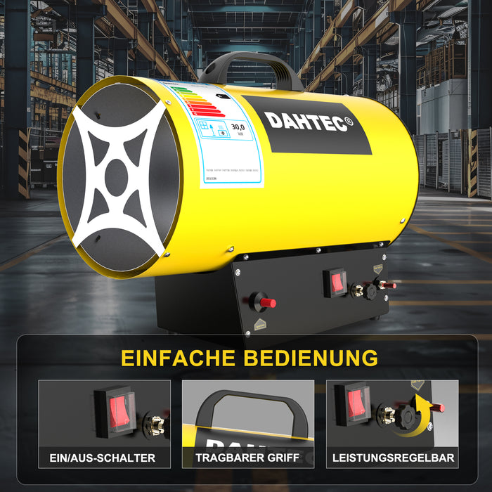 DAHTEC BGA1401 30 kW regelbar (18–30 kW) Detail