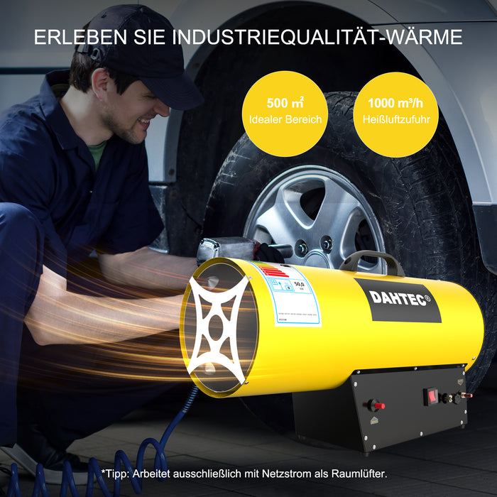 DAHTEC BGA1401 50 kW regelbar (30–50 kW) Detail