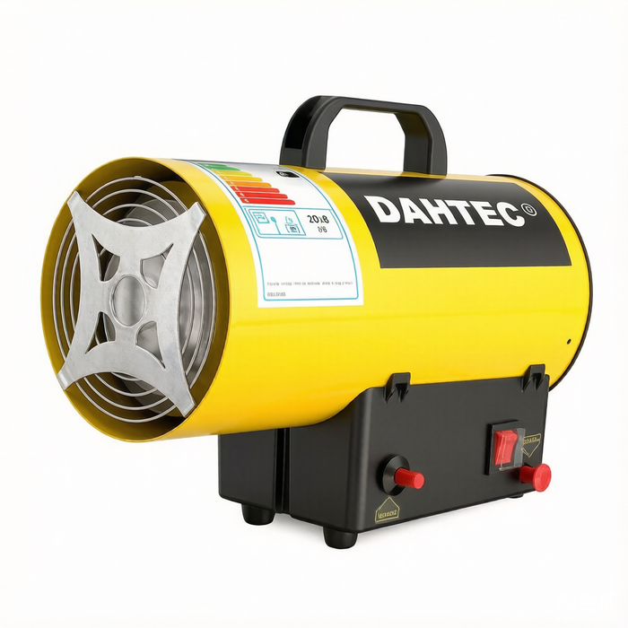 DAHTEC BGA1401-30T-18 30KW Propane Gas Heater - Portable Forced Air Space Heater for Greenhouse Farm Warehouse